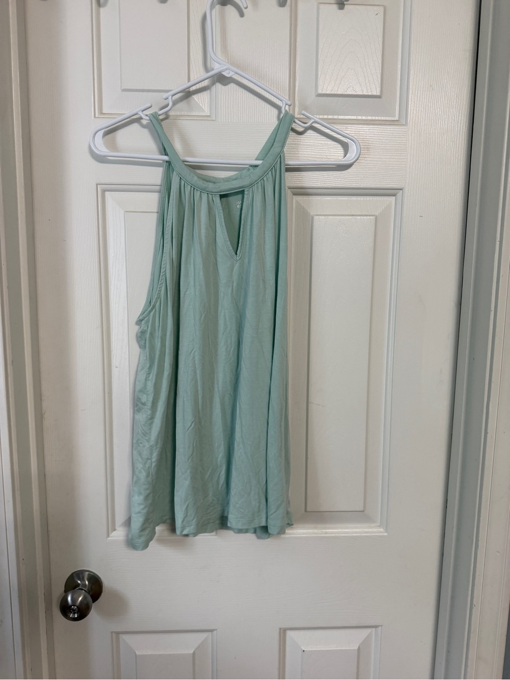 Market & Spruce Mint Halter-Style Tank Top